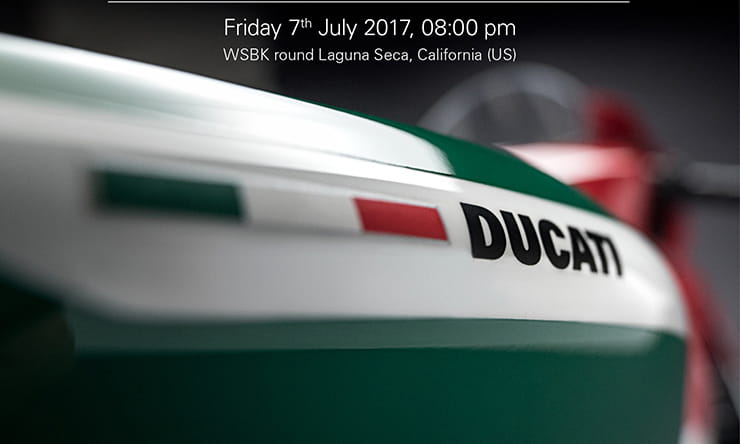 Ducati's save the date